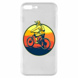 Чехол для iPhone 7 Plus Сyclist - PrintSalon