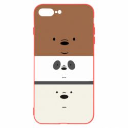 Чохол для iPhone 7 Plus We bare bears ice cream - PrintSalon