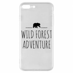 Чехол для iPhone 7 Plus Wild forest adventure - PrintSalon