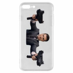 Чехол для iPhone 7 Plus Зеленский с оружием - PrintSalon