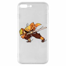 Чехол для iPhone 7 Plus Zenitsu Demon Slayer - PrintSalon