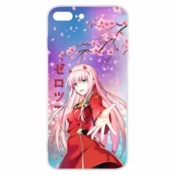 Чехол для iPhone 7 Plus Zero Two Darling In The Franxx - PrintSalon