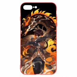 Чохол для iPhone 7 Plus Zhongli Geo Archon Morax - PrintSalon