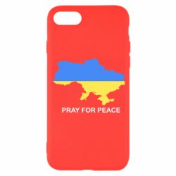 Чехол для iPhone 7 Pray for peace - PrintSalon
