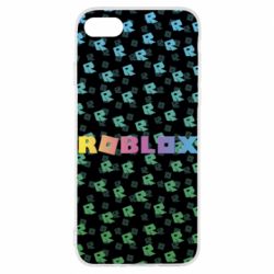 Чехол для iPhone 7 Roblox And Logo 3D - PrintSalon
