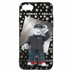 Чохол для iPhone 7 Roblox And Metal Logo - PrintSalon