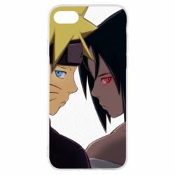 Чохол для iPhone 7 Sasuke with Naruto - PrintSalon