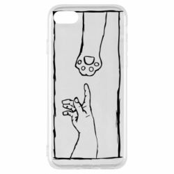 Чехол для iPhone 7 Сreation meow - PrintSalon