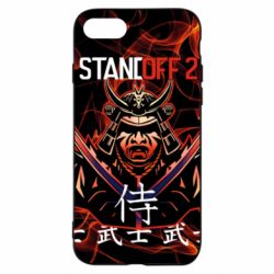 Чехол для iPhone 7 Standoff Samurai And Fire - PrintSalon