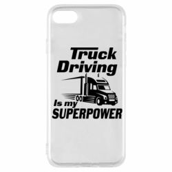 Чехол для iPhone 7 Truck Driving Is My Superpower - PrintSalon