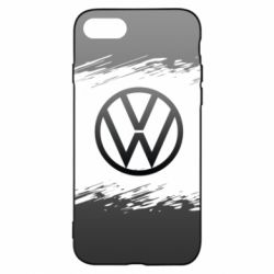 Чохол для iPhone 7 Volkswagen logo and grunge - PrintSalon