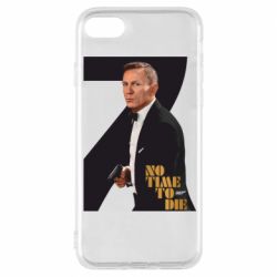 Чехол для iPhone 8 Агент 007 Не Время Умирать - PrintSalon