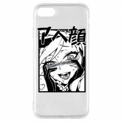 Чехол для iPhone 8 Ahegao Girl - PrintSalon