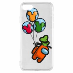 Чехол для iPhone 8 Among Balloons - PrintSalon