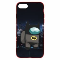 Чехол для iPhone 8 Among Us - Batman in the city - PrintSalon