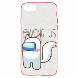 Чохол для iPhone 8 Among us cute cat - PrintSalon
