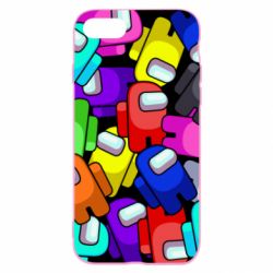 Чехол для iPhone 8 Among us multicolored - PrintSalon