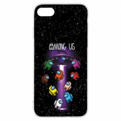Чохол для iPhone 8 Among Us UFO - PrintSalon
