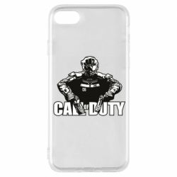Чохол для iPhone 8 Боєць CoD - PrintSalon