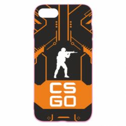 Чохол для iPhone 8 CS GO Chip Texture - PrintSalon