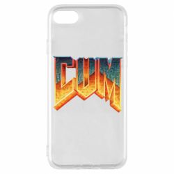 Чехол для iPhone 8 Cum Doom logo - PrintSalon