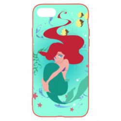 Чохол для iPhone 8 Cute and shy Ariel - PrintSalon