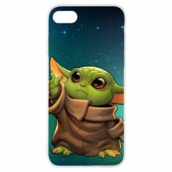 Чохол для iPhone 8 Cute Baby Yoda - PrintSalon