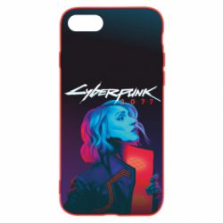Чохол для iPhone 8 Cyberpunk Girl Portrait - PrintSalon