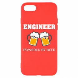 Чехол для iPhone 8 Engineer Powered By Beer - PrintSalon