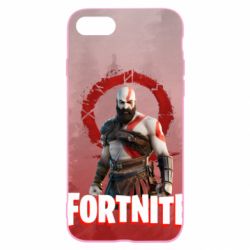 Чехол для iPhone 8 Fortnite Kratos