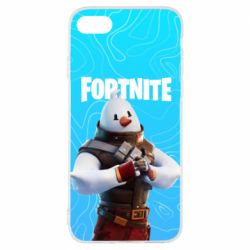 Чехол для iPhone 8 Fortnite Snowman