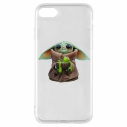 Чехол для iPhone 8 Grogu and Kermit - PrintSalon