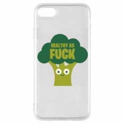 Чехол для iPhone 8 Healthy as fuck - PrintSalon