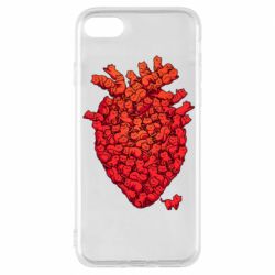 Чехол для iPhone 8 Heart of many cats - PrintSalon