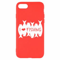 Чохол для iPhone 8 I Love Fishing