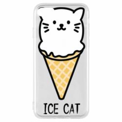 Чехол для iPhone 8 Ice Cat - PrintSalon