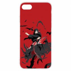 Чохол для iPhone 8 Itachi Uchiha with crows - PrintSalon