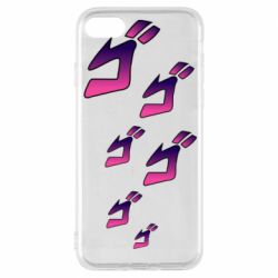 Чехол для iPhone 8 jojo hieroglyphs - PrintSalon