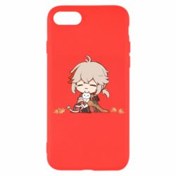 Чохол для iPhone 8 Кадзуха з котом - PrintSalon