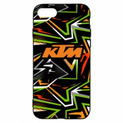 Чохол для iPhone 8 KTM orange logo - PrintSalon
