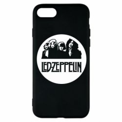 Чехол для iPhone 8 Led Zeppelin in a circle - PrintSalon