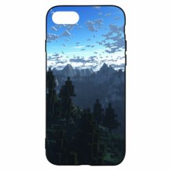 Чехол для iPhone 8 Minecraft nature - PrintSalon