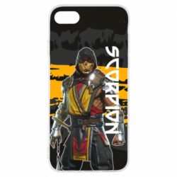 Чехол для iPhone 8 Mortal Kombat-Scorpion