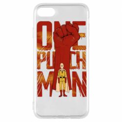 Чохол для iPhone 8 One Punch Man Saitama - PrintSalon
