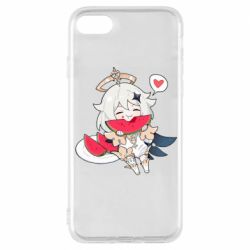 Чохол для iPhone 8 Паймон з кавуном - PrintSalon