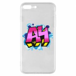 Чехол для iPhone 8 Plus А4 Граффити - PrintSalon