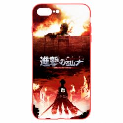 Чехол для iPhone 8 Plus Attack of the Titans - PrintSalon
