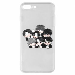 Чохол для iPhone 8 Plus BTS Cute Art - PrintSalon