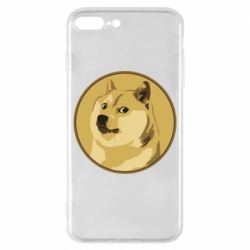 Чехол для iPhone 8 Plus Dogecoin - PrintSalon