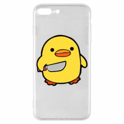 Чохол для iPhone 8 Plus Duckling With A Knife - PrintSalon